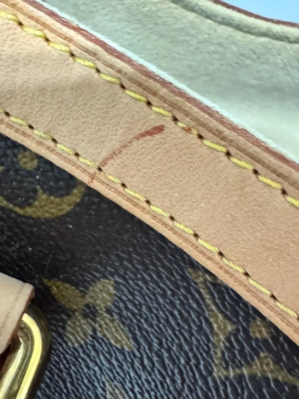 LOUIS VUITTON Authentic Monogram Hampstead GM